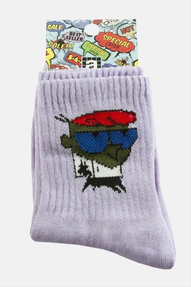 Gözlüklü Adam Kolej Çorap 8*28c - Resim 2