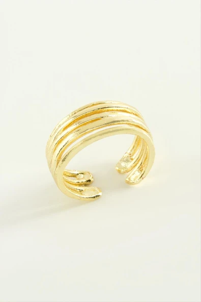 Çift Sıra Metal Yüzük ürün görseli