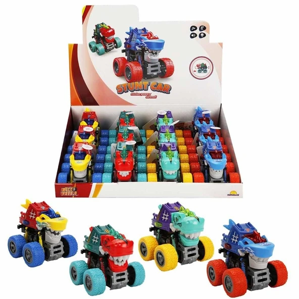 Maxx Wheels Sesli ve Işıklı Sürtmeli Gösteri Arabası ürün görseli 1