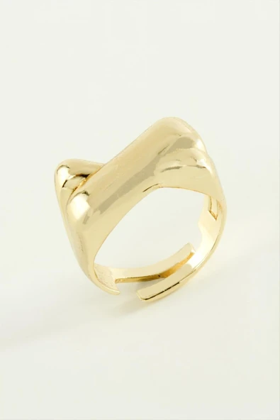 Çapraz Metal Yüzük ürün görseli