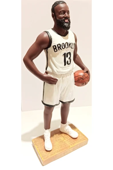 Monalisa Home Renkli Lüks Figürlü Gösterişli Zenci Basketbol Biblo ürün görseli 1