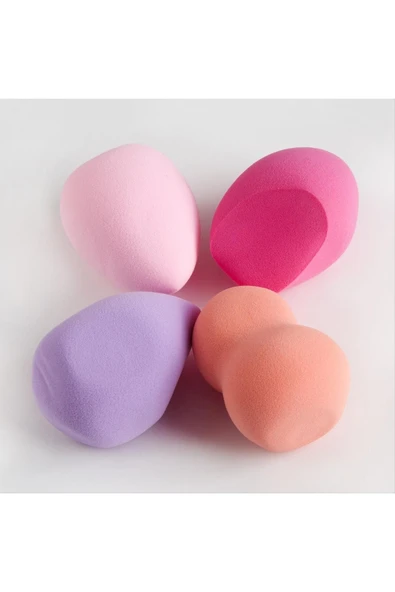 4 Adet Yumurta Makyaj Süngeri