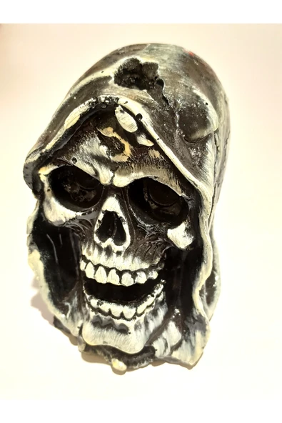 Monalisa Home Renkli Lüks Kuru Kafa Figürlü Gösterişli Tütsülük Biblo