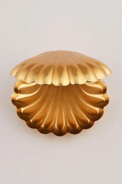 Mucit Home Brano 6 Lı Kahve Yanı Istiridye Lokumluk Gold - 2