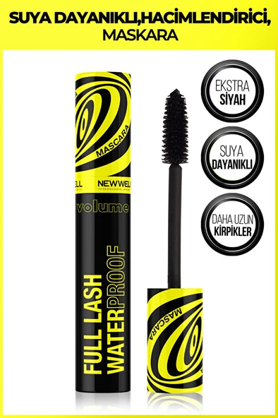 Full Lash Volume Waterproof Mascara ürün görseli