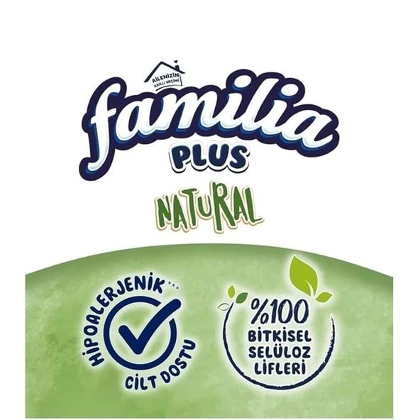 Familia Kağıt Havlu Natural (3 Katlı) Organik Bambu özlü 36 Lı Pk  (3PK*12) - 4