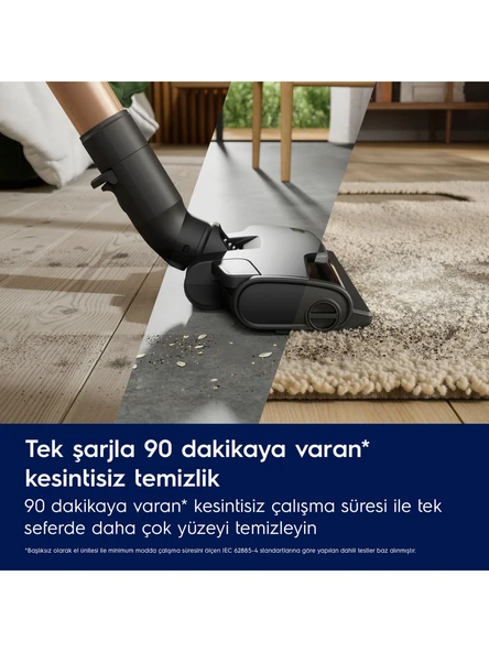 Electrolux EP82UB25UG 800 Serisi Ultimate Dikey Şarjlı Süpürge, 10 Yıl Motor Garantili - 6