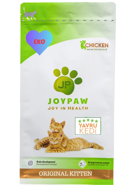 Kitten Eko Tavuklu Yavru Kedi Maması 3 Kg ürün görseli