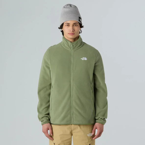 The North Face Erkek Glacier Tam Boy Fermuarlı Polar Nf0A8D0Rbo91 - Resim 3