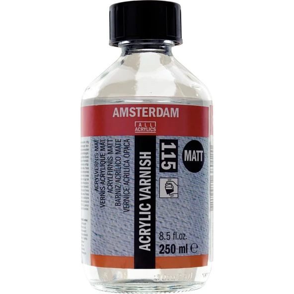 Supertrend Amsterdam Acrylic Varnish Matt 115 Mat Akrilik Boya Verniği 250 ml. ürün görseli