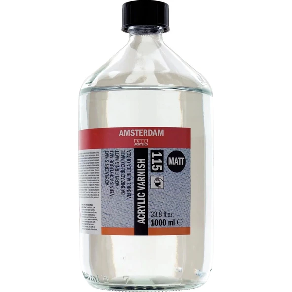 Supertrend Amsterdam Acrylic Varnish Matt 115 Mat Akrilik Boya Verniği 1000 ml. ürün görseli