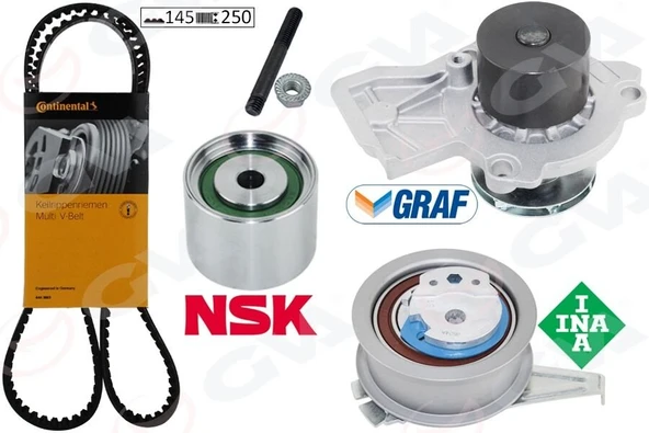 DEVİRDAİMLİ EKSANTRİK GERGİ KİTİ POLO-FABIA 14 IBIZA IV 15 A1 14 CUSA-CUSB-CYZA-CYZB  04L109119D-04B109244B-04L109243G ürün görseli