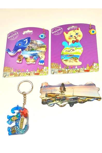 Monalisa Home Farklı Model Desenli Renkli Kültürel Hediyelik