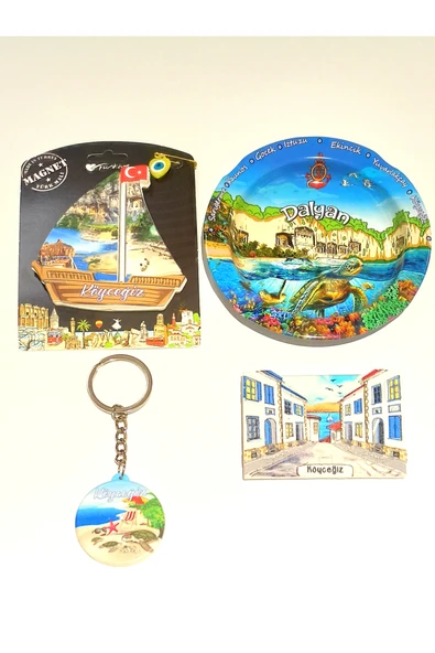 Monalisa Home Farklı Model Desenli Renkli Kültürel Hediyelik