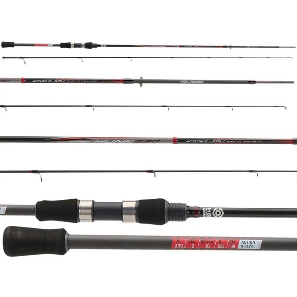 Kali Kunnan Hunk Olta Kamışı  Standart 230CM / 8-27G - Resim 5