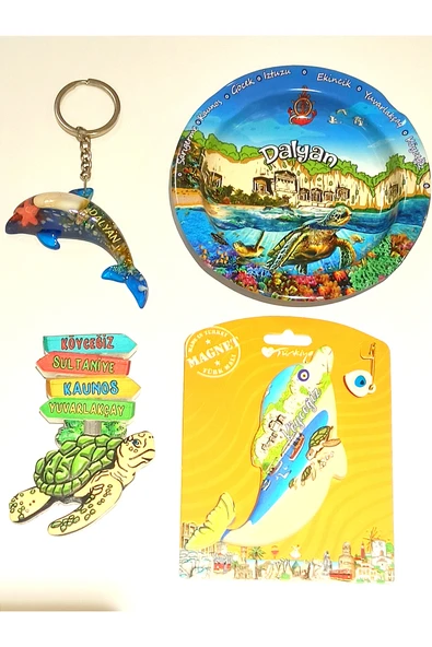 Monalisa Home Farklı Model Desenli Renkli Kültürel Hediyelik - Resim 2