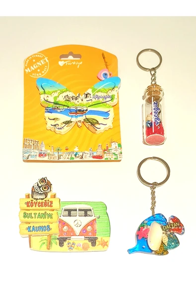 Monalisa Home Farklı Model Desenli Renkli Kültürel Hediyelik