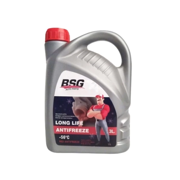 Kırmızı Organik Antifriz -56°C 3 Litre ürün görseli