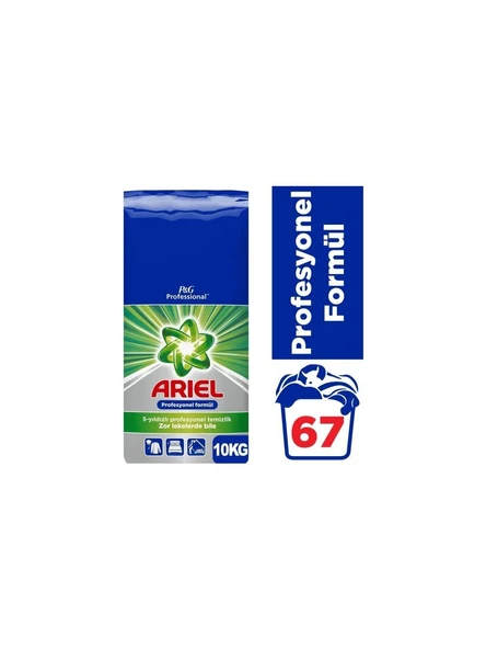 Ariel Professional Beyazlar Toz 10 kg Çamaşır Deterjanı ürün görseli