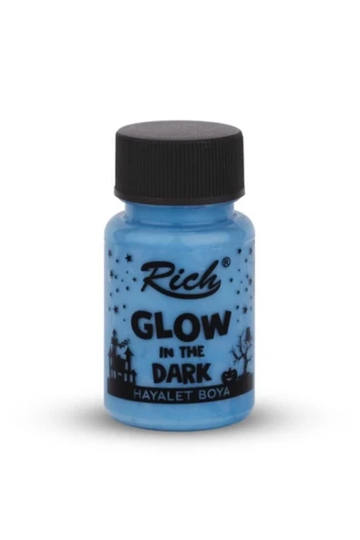 Supertrend Karanlıkta Parlayan (Glow In The Dark) Hayalet Boya 50 cc. MAVİ ürün görseli