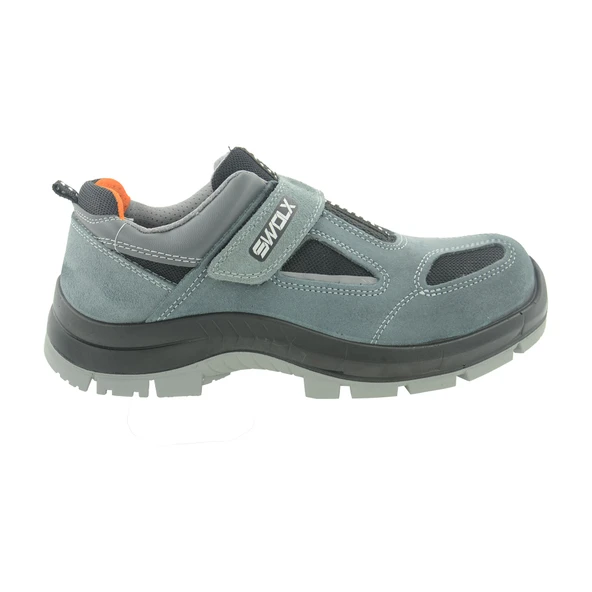 CLAS-X 12 Gri Süet Kaplama Kompozit Burunlu Suya Dayanıklı İş Ayakkabısı S1 42 Numara - Resim 2