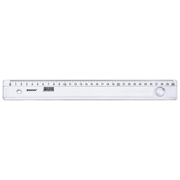 Supertrend Plastik Cetvel 30 cm.