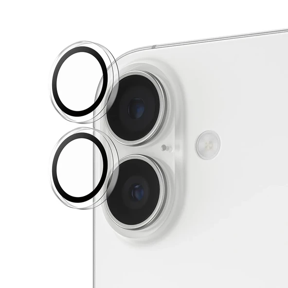 Panzerglass Apple iPhone 17 Şeffaf Kamera Lens Koruyucu (Hizalama Aparatlı) - Resim 2