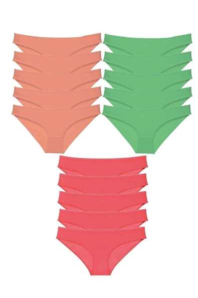 LitaeTrend 15 adet Süper Eko Set Likralı Kadın Slip Külot 536 ürün görseli 1