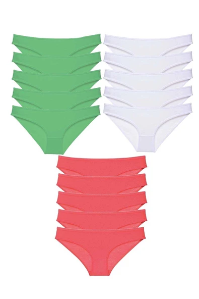 LitaeTrend 15 adet Süper Eko Set Likralı Kadın Slip Külot 538 ürün görseli 1