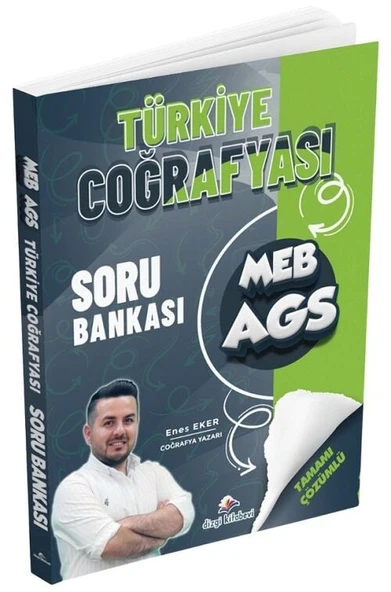 Dizgi Kitap 2026 MEB-AGS Türkiye Coğrafyası Soru Bankası Çözümlü - Enes Eker Dizgi Kitap - 1