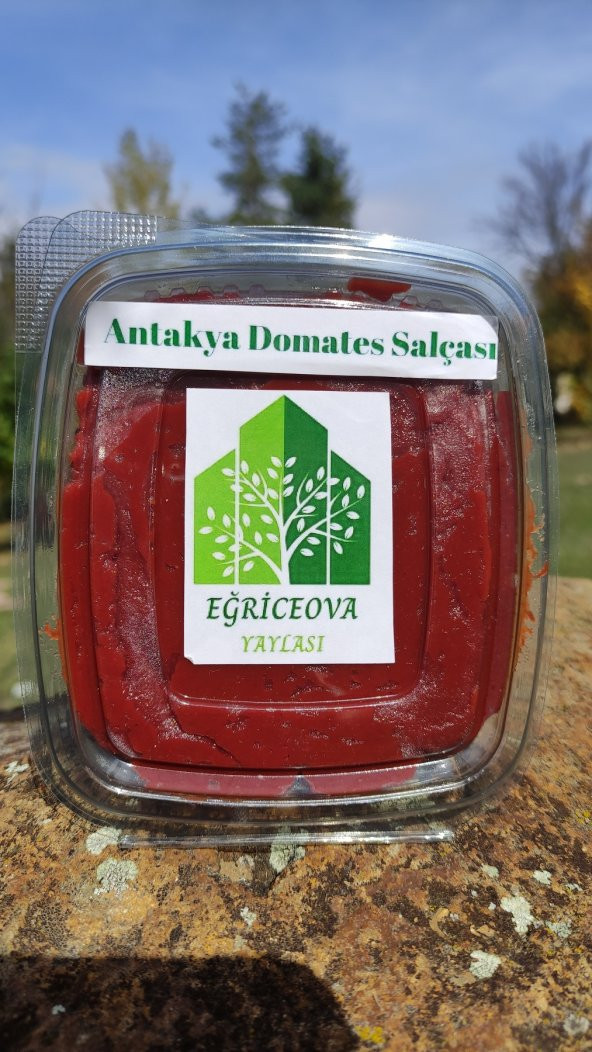 Eğriceova Yaylası - Katkısız Antakya Domates Salçası 500 gr