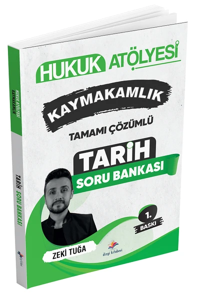 Dizgi Kitap Hukuk Atölyesi Kaymakamlık Tarih Soru Bankası Çözümlü - Zeki Tuğa Dizgi Kitap ürün görseli 1