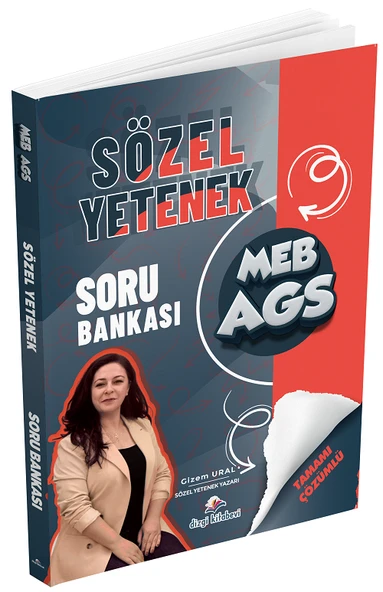 Dizgi Kitap 2026 MEB-AGS Sözel Yetenek Soru Bankası Çözümlü - Gizem Ural Dizgi Kitap ürün görseli