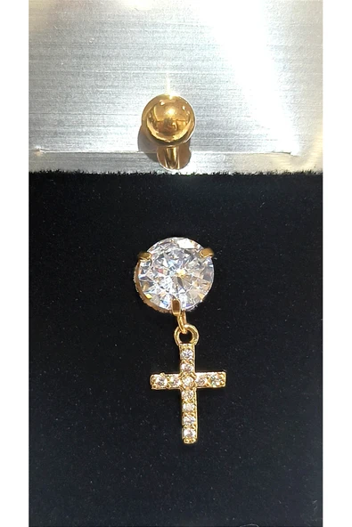 Monalisa Home Gold Renk Lüks Figürlü Gösterişli Göbek Pirsing ürün görseli