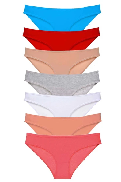 LitaeTrend 7 adet Süper Eko Set Likralı Kadın Slip Külot Set 5 ürün görseli 1