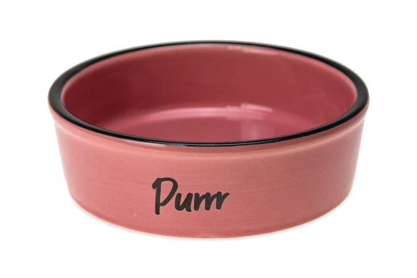 Karlıe Seramik Kedi Mama Kabı Pembe 200 Ml ürün görseli