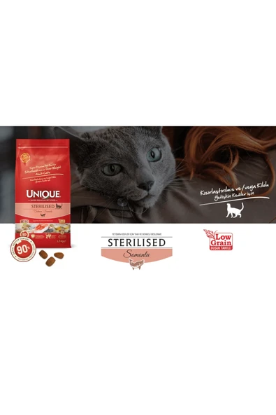Kısırlaştırılmış (Sterilised) Kedi Maması Somonlu 1.5 kg - 2