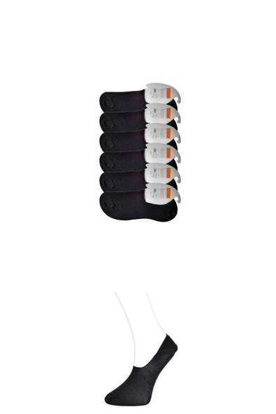 LitaeTrend Siyah Erkek Babet Çorap 6 çift ürün görseli 1