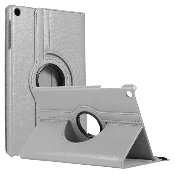 Samsung Galaxy Tab A11 X133 Uyumlu 8,7 inç Döner Standlı Tablet Kılıfı - Resim 7