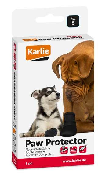 Karlıe Köpek Pati Koruyucu Siyah (s) ürün görseli