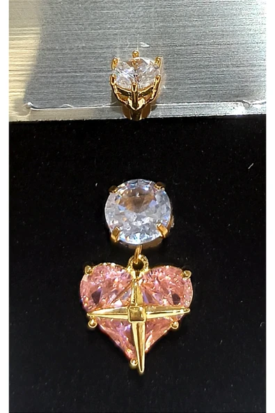 Monalisa Home Gold Renk Lüks Figürlü Gösterişli Göbek Pirsing ürün görseli 1