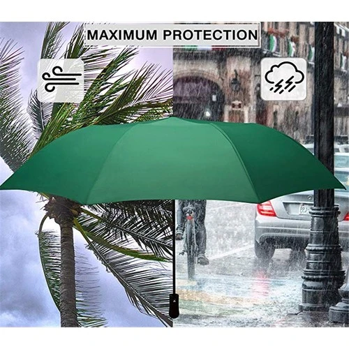 Eleven Market Tam Otomatik Yeşil Erkek Şemsiyesi - 5