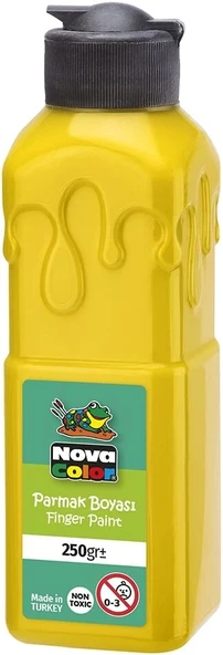 Supertrend Parmak Boyası 250 gr. SARI ürün görseli 1