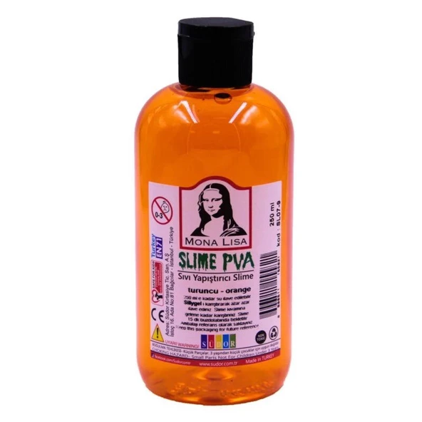Supertrend Mona Lisa Slime Jeli 250 ml. Turuncu ürün görseli