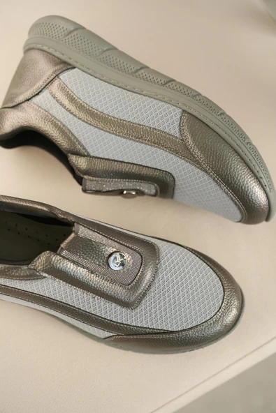 Büyük Numara Bayan Günlük Yürüyüş ve Şık Spor Ayakkabı - Resim 6