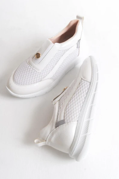 Büyük Numara Bayan Günlük Yürüyüş ve Şık Spor Ayakkabı - Resim 12