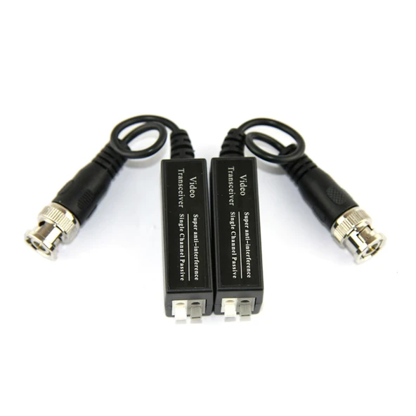 Anunnaki AHD Video Balun 1080P Kamera - BNC CAT5 CAT6 RJ45 Çevirici Dönüştürücü - 4