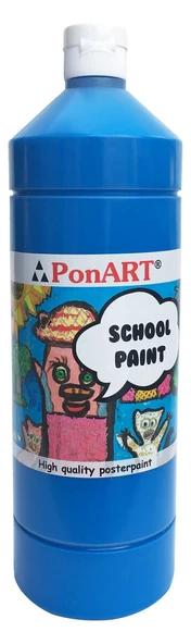 Supertrend School Paint Tempera Boya 1000 ml. PSP-2210 PRIMER MAVİ ürün görseli