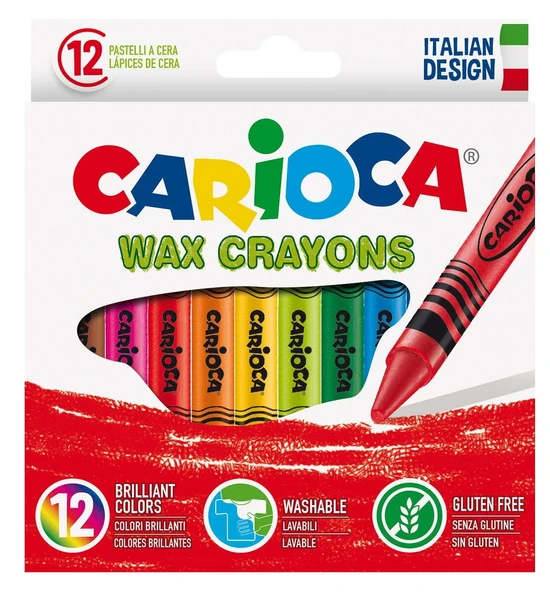 Supertrend Wax Crayons Yıkanabilir Mum Boya 12 Renk