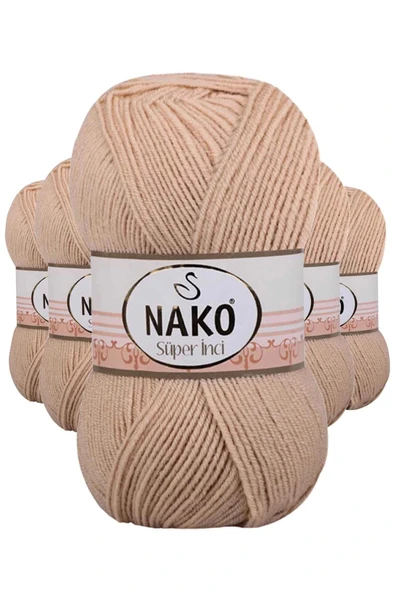 LitaeTrend 5 Adet Süper İnci El Örgü İpi 100 gr Deve Tüyü 219 ürün görseli